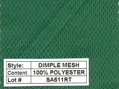 Dimple Mesh 100% Poly 180 Gram